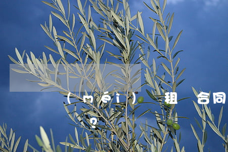 沒(méi)簽租賃合同能要求退回押金嗎？